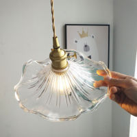 Nordic Retro Loft Simple Pendant Lights living room Fixtures Glass Edison Style Retro Pendant Lighting Vintage aisle Lamp