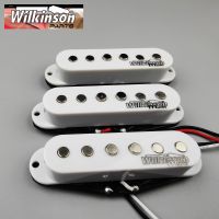 Wilkinson Electric Guitar Pickups Lic Vintage Single Coil Pickups for ST Guitar White WOVS