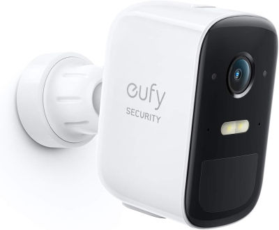 eufy security, eufyCam 2C Pro Wireless Home Security Add-on Camera, 2K Resolution, 180-Day Battery Life, HomeKit Compatibility, IP67 Weatherproof, Night Vision, and No Monthly Fee.