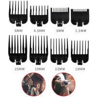 【YF】❈  Hot Sales Hair Styling Tools Accessories 8Pcs Cutting Comb Guide Attachment New