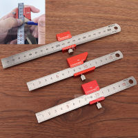 4590 Degree Round Center line Scribe Steel Ruler Aluminum alloy Positioning Block Angle Layout Gauge Woodworking Measuring Tool