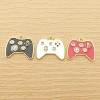 【YF】♂☞  10pcs Enamel Game Controller for Jewelry Making Supplies Bulk Gameboy Earring Pendant Necklace Accessories Metal