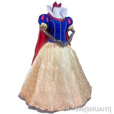 SHUAIYI Snow Princess คอสเพลย์ Traje สำหรับ Mulheres Manto de Halloween para Adulto Custom Made Qualidade superior