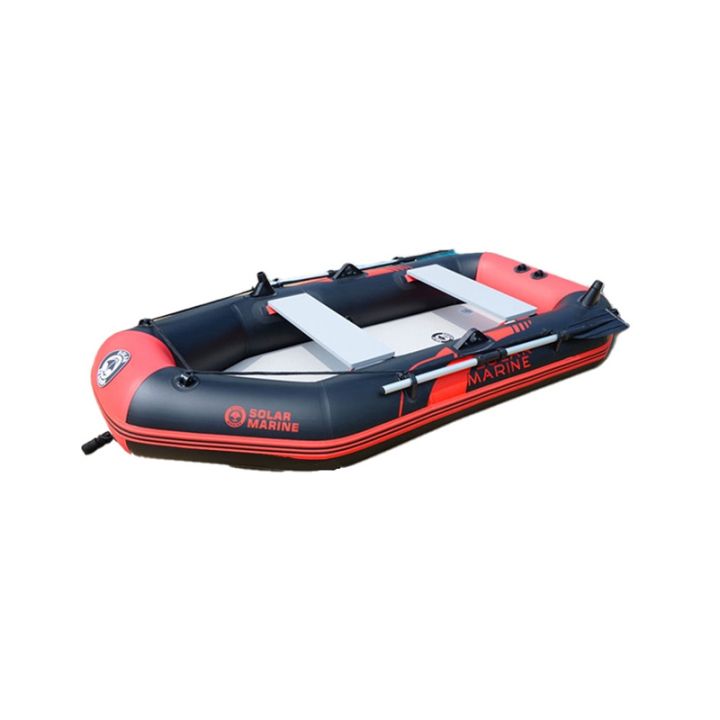 solar-marine-2-6-m-3-person-pvc-inflatable-boat-fishing-kayak-canoe-dinghy-air-mat-floor-with-accessories-water-sports