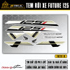 Tem xe future 125i đời 2012 - 2022 thiết kế đẹp fu - ảnh sản phẩm 5
