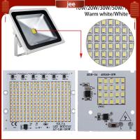 JEE ไฟไดรเวอร์220V สีขาว/อบอุ่นสีขาว1ชิ้น10W 20W 30W 50W 100W SMD2835ชิป LED สมาร์ทไอซีลูกปัด1เม็ด