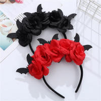 Halloween Party Headbands Gift Accessories Headband Rose Headband Bat Decoration Headband Halloween Headband