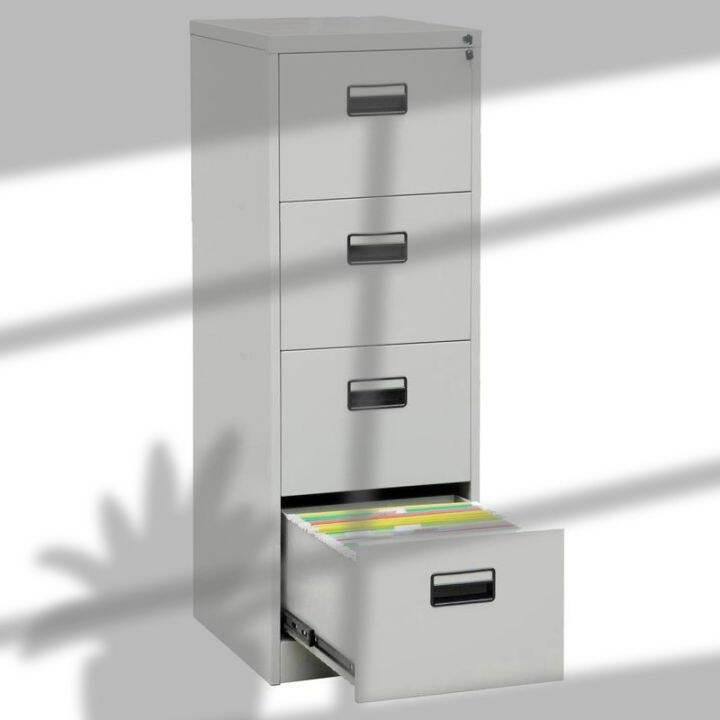 Office Tier Light grey metal file Drawer Home Office and School