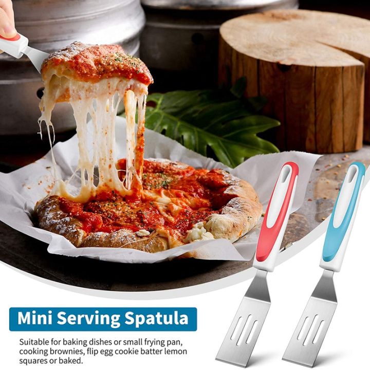 4-pieces-mini-brownie-serving-spatula-cut-and-serve-turner-cookie-spatula-mini-slotted-turner-for-flipping-egg-cooking