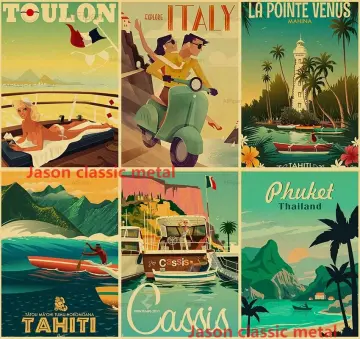 Shop Vintage Posters Thailand with great discounts and prices