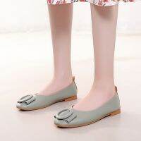 Womens Flat Shoes, Square Toe Flats