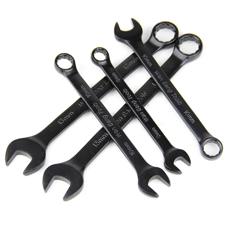 Electrophoresis dualpurpose black wrench openended wrench plum wrench