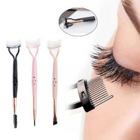 ﺴ☜◆ Eyelash Beauty Collapsible Separator Portable Eyelash Brush Comb Mascara Curl Eye Lash Stainless Steel Eyelash Combing Tools