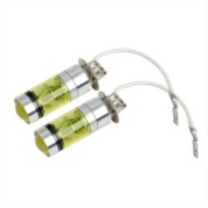 xingfan-2pcs-h3-100w-kabut-cahaya-kuning-2323-led-drl-lampu-projektor-lampu-mentol-4300k-baru