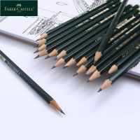 1ชิ้นเยอรมนี Faber-Castell 9000ร่างดินสอวาดการออกแบบอุปกรณ์ศิลปะ SV พันธะเทคโนโลยีดิบไม้ความปลอดภัยด้านสิ่งแวดล้อม