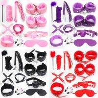 【CW】♟❆  Role-playing 10 PCs BDSM Adult Sex Cuff up Drawstring Couple Set