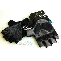 ถุงมือ FOX :  REFLEX GEL SHORT GLOVE สีดำ/เทา