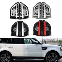 2Pcs Car Front Side Fender Air Vent Grille Grill For Land Rover Range Rover Sport L320 2010 2011 2012 2013 ABS Plastic