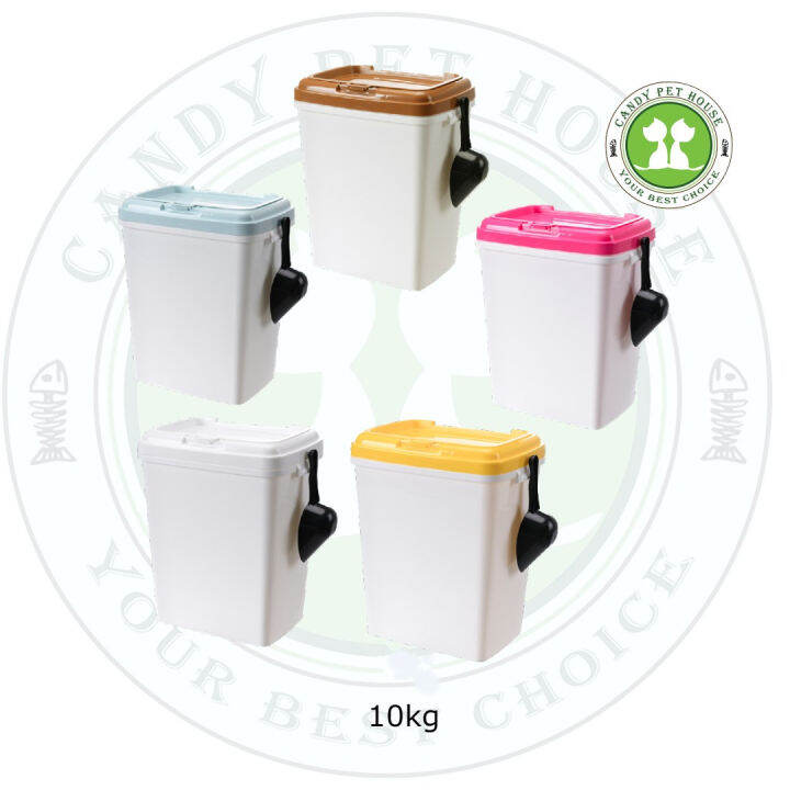 Barrels Square Pet Food Container/Storage Box10kg/15kg Lazada
