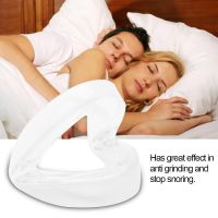 【CW】♗  Stop Snoring Mouthpiece Apnea Guard Bruxism Anti Snore Grinding Layer Aid Sleeping