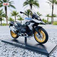 Maisto 1:12 BMW R 1250 GS พร้อมฐานโลหะผสม Off-Road รถจักรยานยนต์ของแท้ที่ได้รับอนุญาต Die-Casting รุ่นของเล่นรถคอลเลกชัน Gift