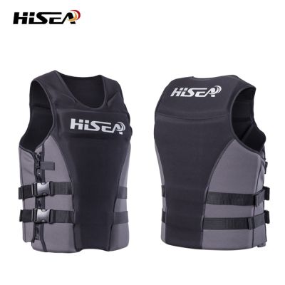 Neoprene Life Jacket for Adult Children New Water Sport Buoyancy Jacket Life Vest Swimming Boating  Driving Vest Drifting Rescue  Life Jackets