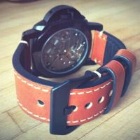 MERJUST Handmade 20MM 22MM 24MM 26MM Genuine leather Watchband Watch Strap For PAM U-BOAT Tissot Army Style Watch Bracelet