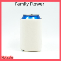 Family Flower Flash Sale ปลอกหุ้มขวดเบียร์สำหรับตั้งแคมป์สามารถใส่โซดาที่ทำความเย็นเครื่องดื่มทำจากนีโอพรีนปลอกหุ้มกลางแจ้งสำหรับงานปาร์ตี้งานแต่งงานงานวันเกิด