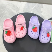 cisuo123 Toddler Baby Girls Cute Cartoon Clogs With Charms