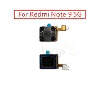 2ชิ้นเหมาะสำหรับ Xiaomi Redmi Note ตัวรับลำโพงหูฟัง9 5กรัมอะไหล่สำหรับซ่อมโมดูลโทรศัพท์มือถืออ่อน