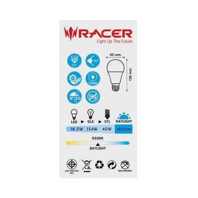 ถูกชัวร์-หลอดไฟ-led-18-5-วัตต์-day-light-racer-รุ่น-katie-a60-e27-ส่งด่วนทุกวัน