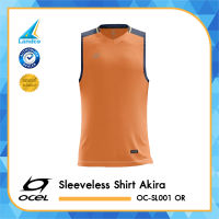 Ocel เสื้อแขนกุด Ocel Sleeveless Shirt Akira OC-SL001 Orange