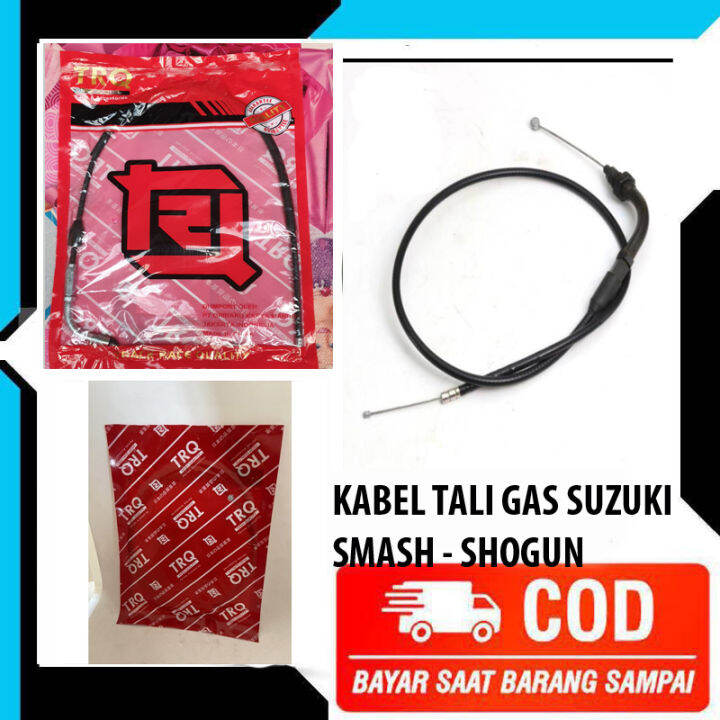 KABEL GAS MOTOR SUZUKI SMASH LAMA - SMASH NEW - SHOGUN LAMA - SOGUN NEW ...