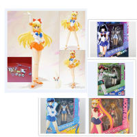 Anime Sailor Moon Sailor Mercury Sailor Mars Sailor Jupiter Movable boxed figure Collection ornaments child Toy gift