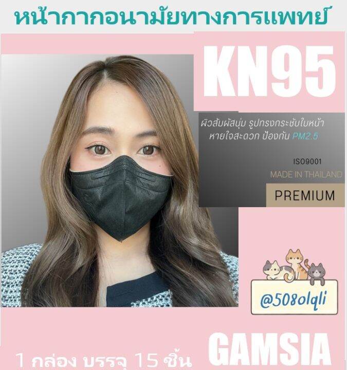 ป้องกันฝุ่น-pm-2-5-รุ่น-kn95-หน้ากากอนามัยทางการแพทย์-ป้องกันเชื้อโรค