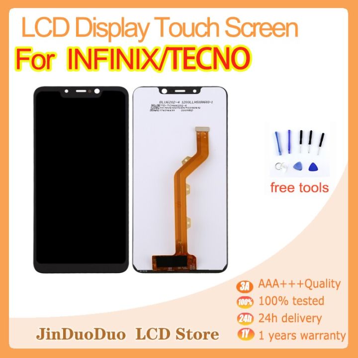 สำหรับ LA7 CA7 INFINIX X606 CA8 X627 LCD สำหรับ TECNO Spark 3 Pro KB7 KB8จอ LCD X650 X653 X657 X626ประกอบ X609