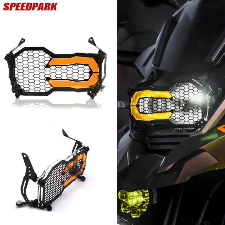 Motorcycle Headlight Protector Grille Guard Cover Protection Grill for