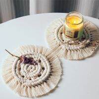 【CW】 Coaster Rope Hand-woven Table Insulation Non-slip Room Drinking Utensils