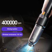 Car Wireless Vacuum Cleaner 120W 600kPa Super Suction Cordless Handheld Auto Vacuum Home &amp; Car Dual Use Mini Vacuum Cleaner