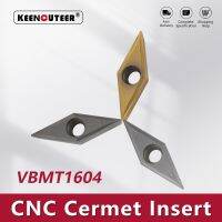 VBMT VBMT160404-MT KT60 KT6020 คาร์ไบด์แทรกสําหรับ Cermet SVJBR / L เครื่องมือกลึงภายนอกชิ้นส่วนเครื่องกลึงใบมีดเครื่องตัดซีเอ็นซี