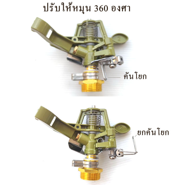 b073-สปริงเกอร์-sprinkler-เกลียว-6-หุน-3-4-นิ้ว-สวนผัก-ปลูกผัก-การเกษตร-รดน้ำต้นไม้-สนามหญ้า-สวนย่อม-สวนเกษตร-สนผลไม้-ระบบน้ำ