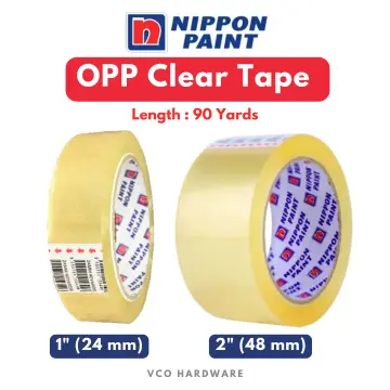 Adhesive tape 45 yd - transparent - 6pcs.