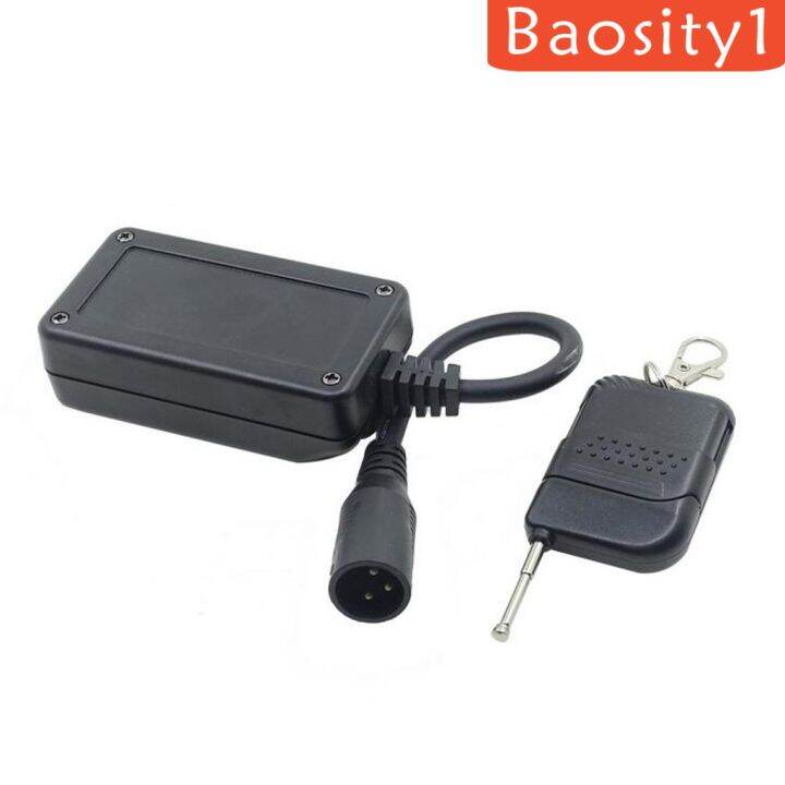 baosity-1-fogger-รีโมทควบคุมแบบไร้สาย-3-pins-สําหรับ-400-w-fog-machine-30-ม-rc-ระยะไกล