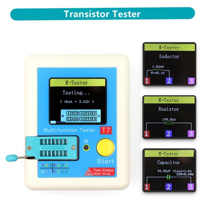 lcr-t7-new-transistor-tester-tft-diode-triode-capacitance-meter-lcr-esr-meter-multifunction-tester-multimeter