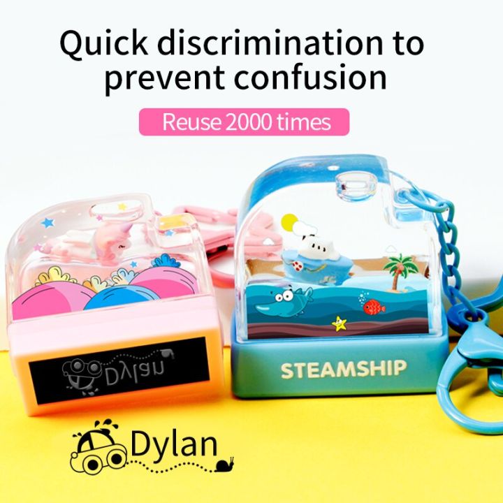quick Custom clothing Name Stamp Waterproof Toy Baby Student