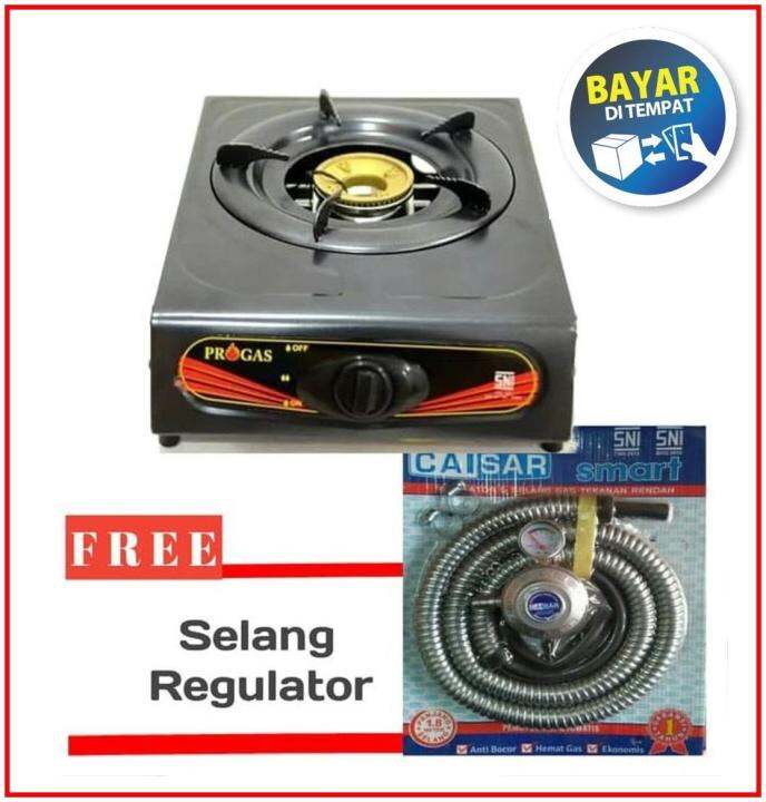 Kompor Gas Progas Tungku Selang Regulator Caisar Lazada Indonesia