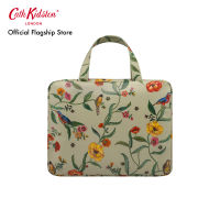 Cath Kidston Two Part Wash Bag Summer Birds Green กระเป๋า กระเป๋าเครื่องสำอาง กระเป๋าสีเขียว กระเป๋าลายดอกไม้ กระเป๋าแคทคิดสตัน