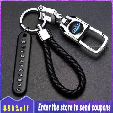 Ford Explorer Silver Snap Hook Metal Key Chain Key-ring Keychain
