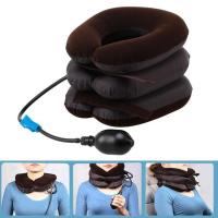 Neck Traction Neck Massage Stretching Device Shoulder Pain Relief Muscle Relax Cervical Pillow Massager Inflatable Air Cervical