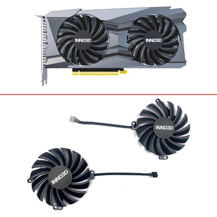 Cooling Fan For Inno3d Geforce Rtx 3060ti Geforce Rtx 3050 Graphics Card Fan Replacement 85mm 0423